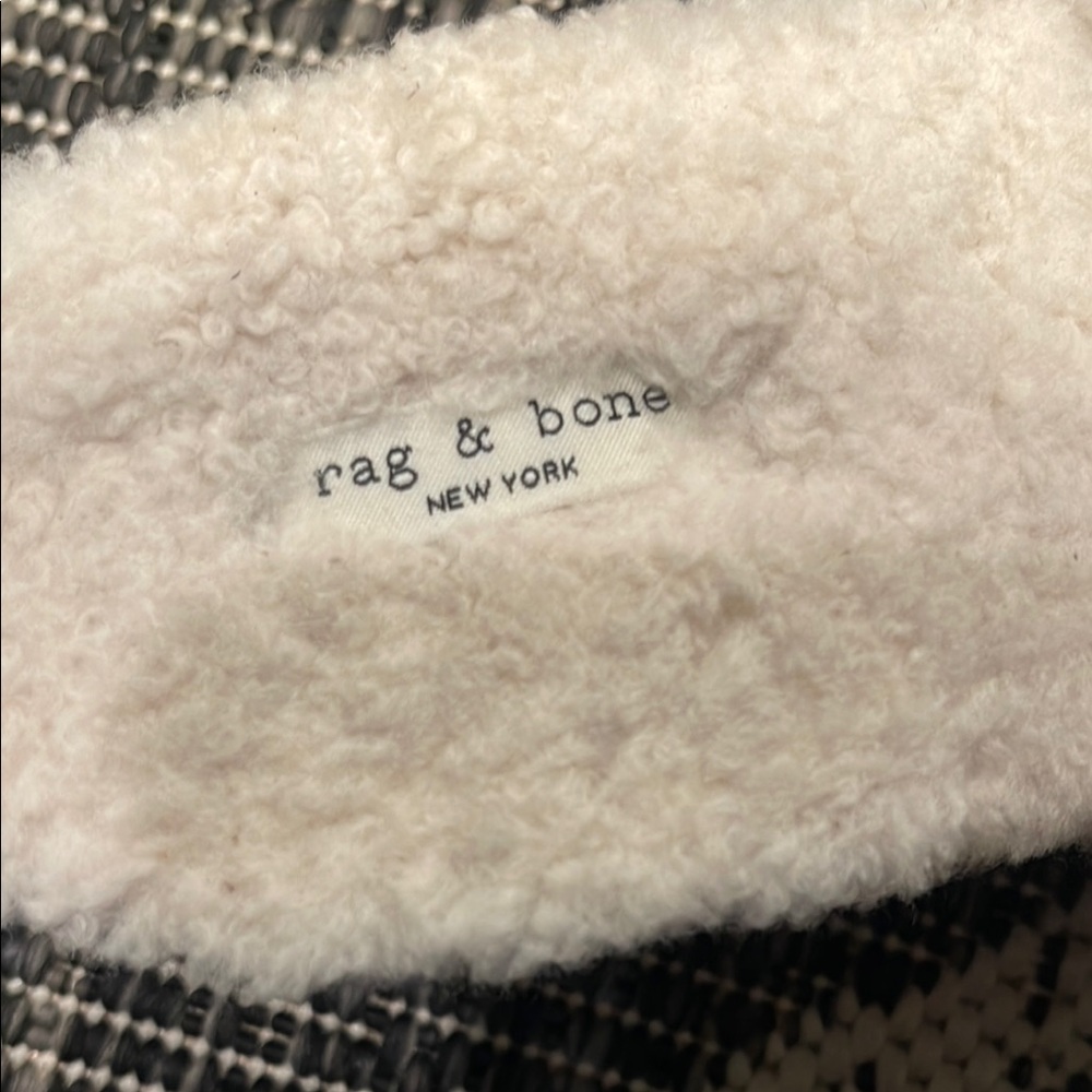 rag & bone Cream Mules